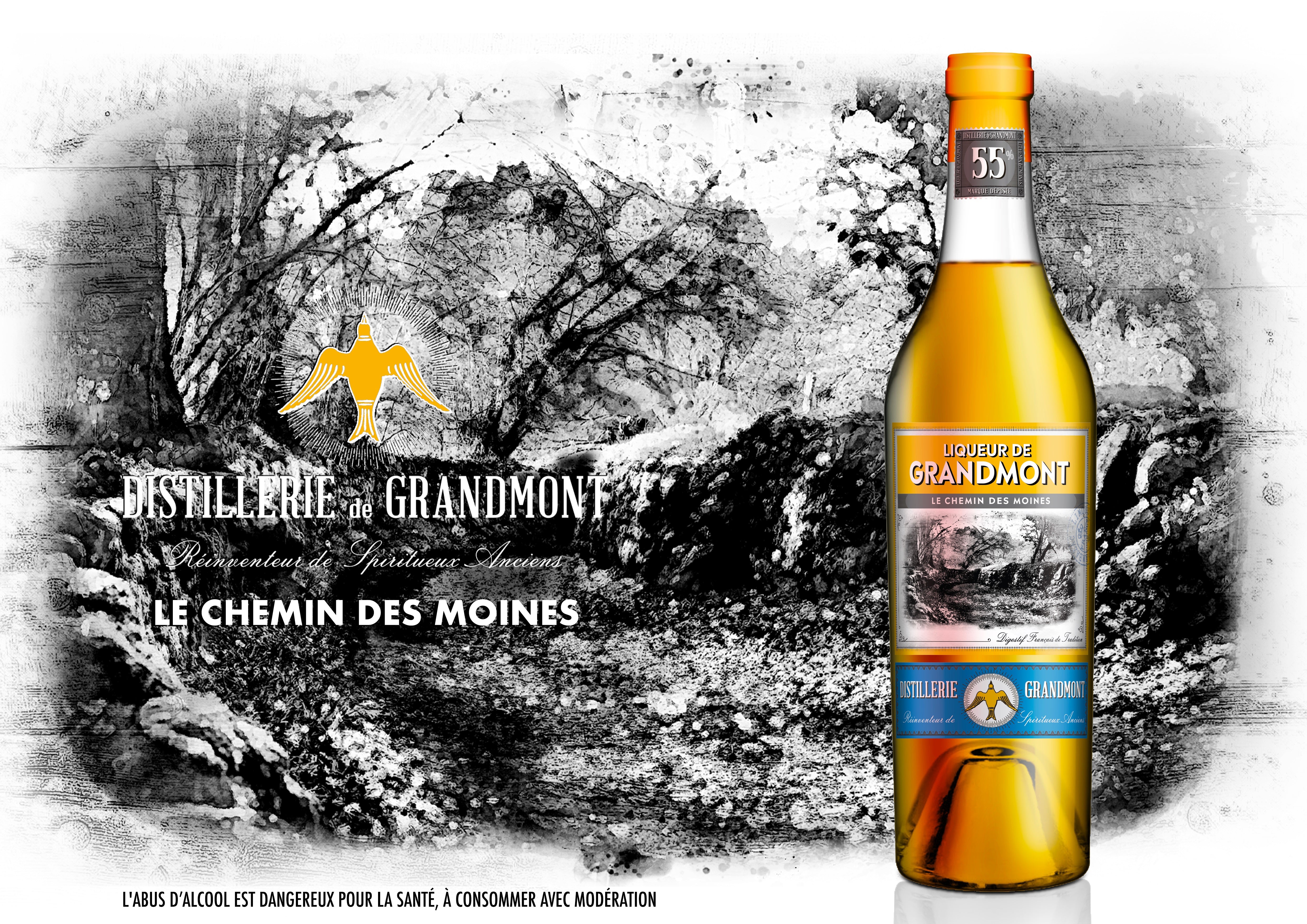 Liqueur de Grandmont “Chemin des Moines”-リキュール・ド
