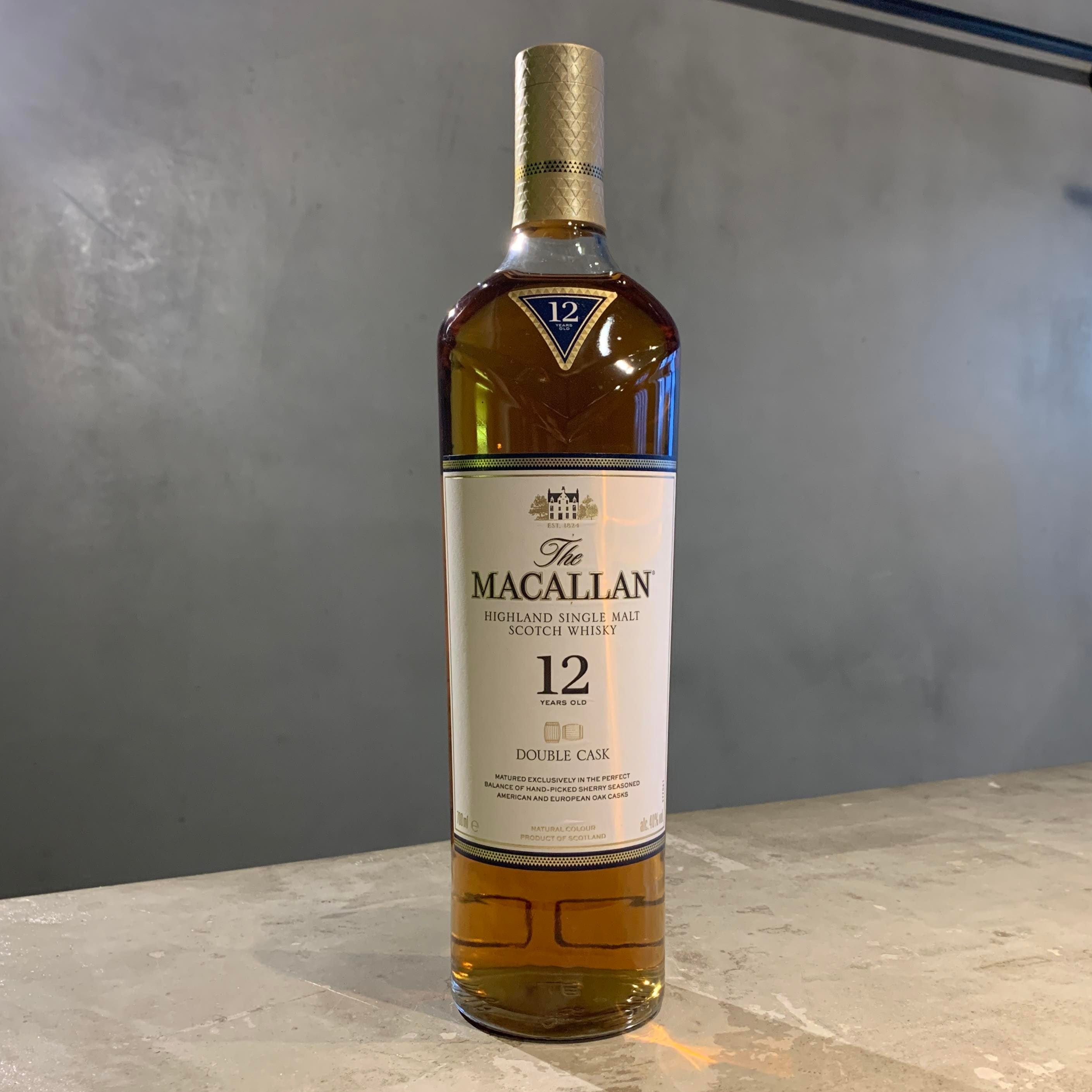 THE MACALLAN 12YEARS OLD DOUBLE CASK-マッカラン 12年 ダブルカスク 