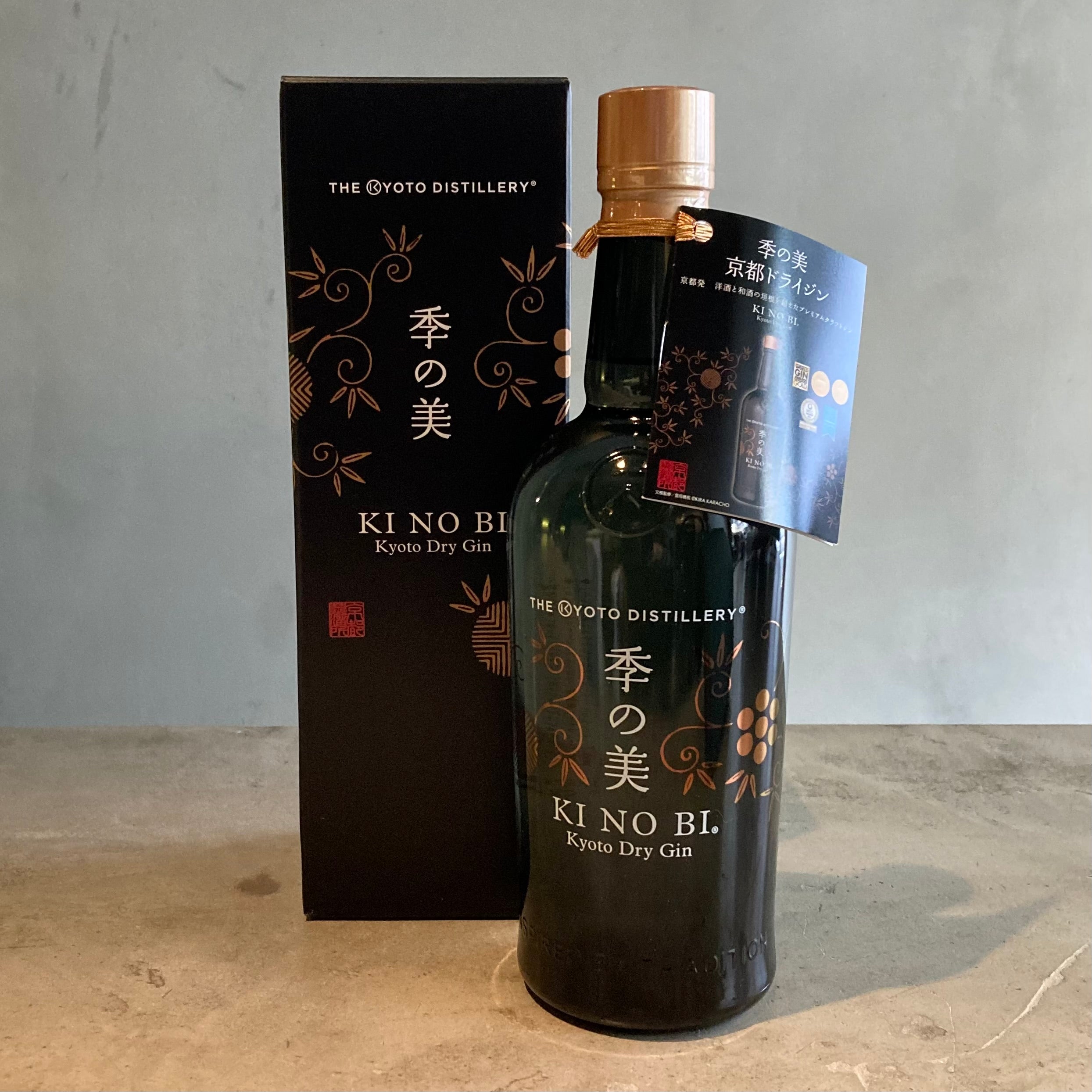 KINOBI KYOTO DRY GIN-季の美 京都ドライジン- – & SPIRITS