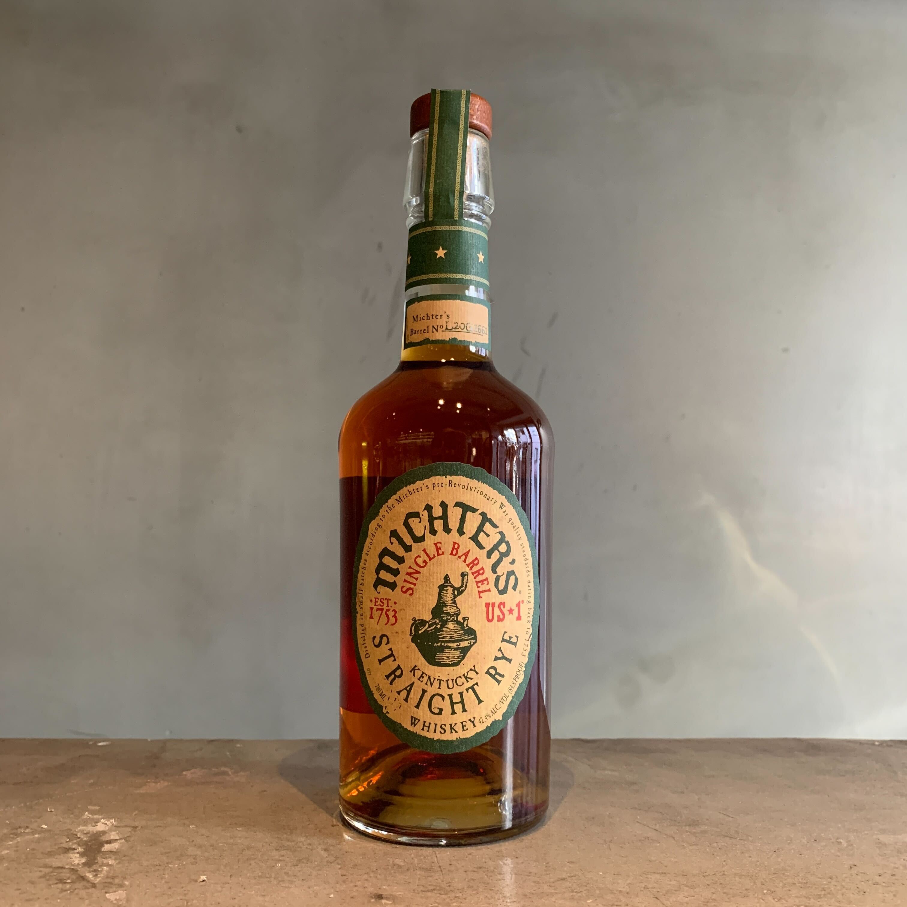 ミクターズ ＵＳ-１Michter’s ライ ウイスキー 55% 700ml ミクターズ US-1Michter's ライ ウイスキー 55% 700ml