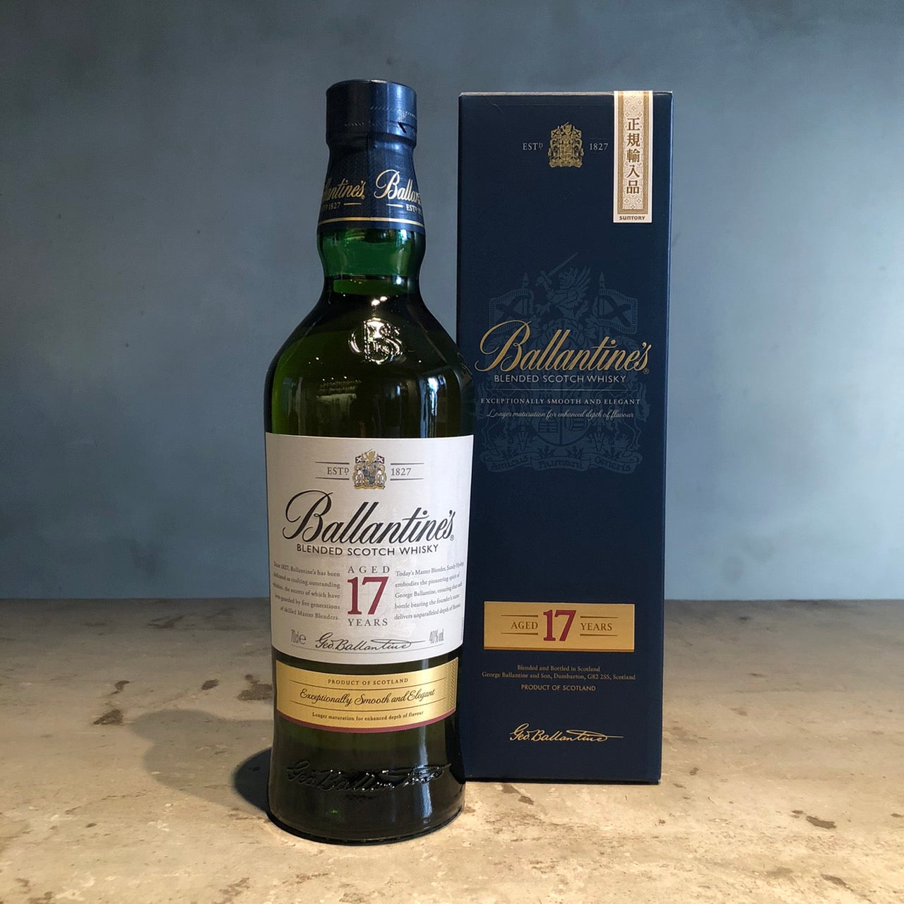 BALLANTINE'S 17 YEARS OLD-バランタイン 17年- – & SPIRITS