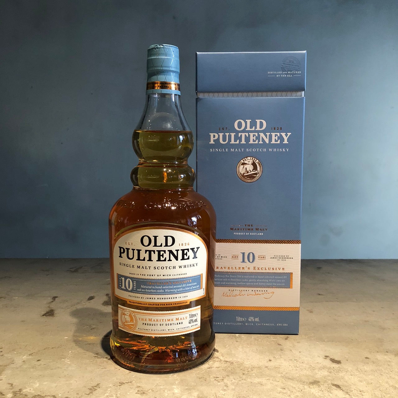 OLD PULTENEY AGED 10 YEARS-オールドプルトニー 10年- – & SPIRITS