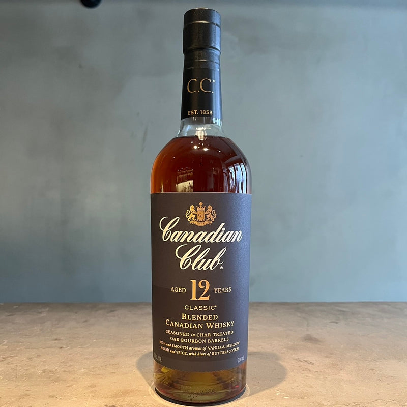 CANADIAN CLUB CLASSIC AGED 12 YEARS -カナディアンクラブ クラシック12年-