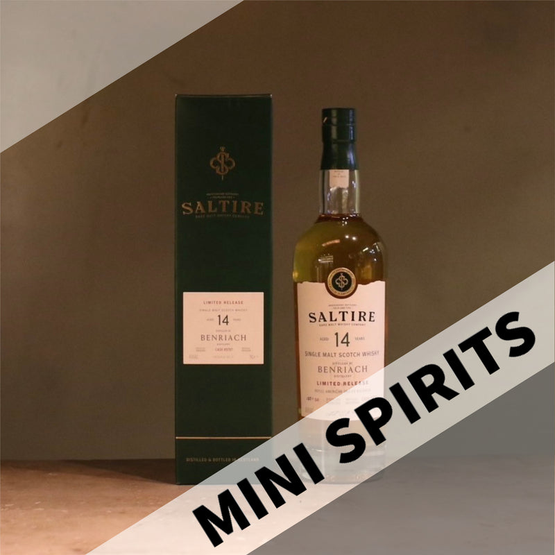 Saltire Rare Malt Benriach 14 -ソルティアレアモルト「ベンリアック 14年」- 【MINI SPIRITS】