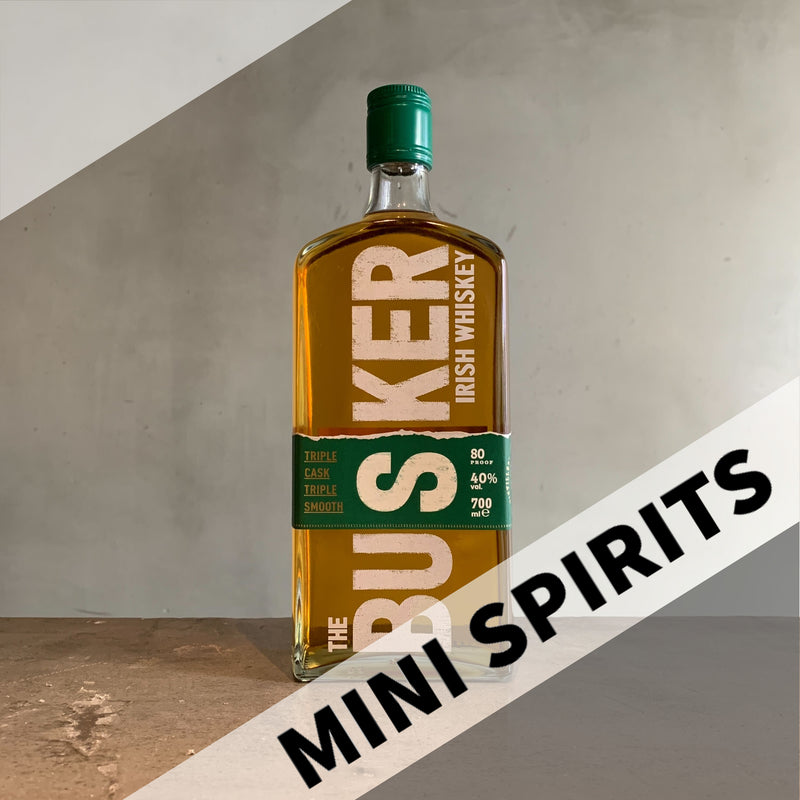 BUSKER IRISH WHISKEY-Busker Irish Whiskey-[MINI SPIRITS]