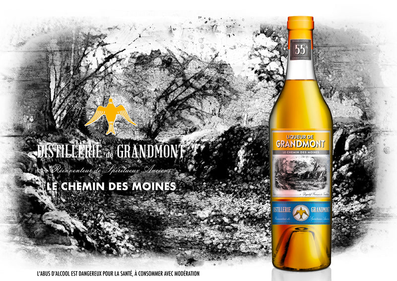 Liqueur de Grandmont “Chemin des Moines”-リキュール・ド・グランモン 「シュマン・デ・モワン」-【MINI SPIRITS】