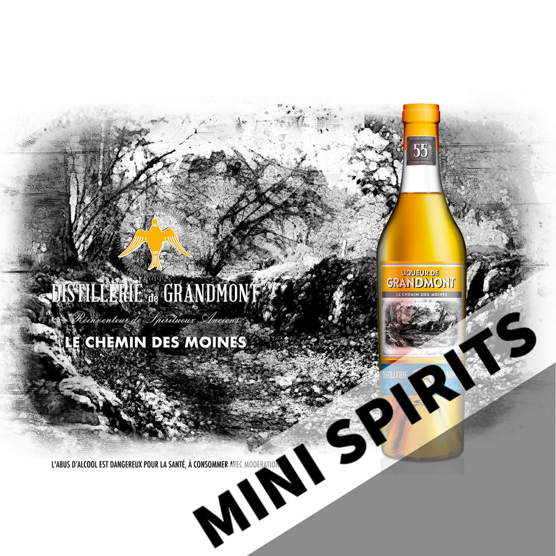 Liqueur de Grandmont “Chemin des Moines”-リキュール・ド・グランモン 「シュマン・デ・モワン」-【MINI SPIRITS】