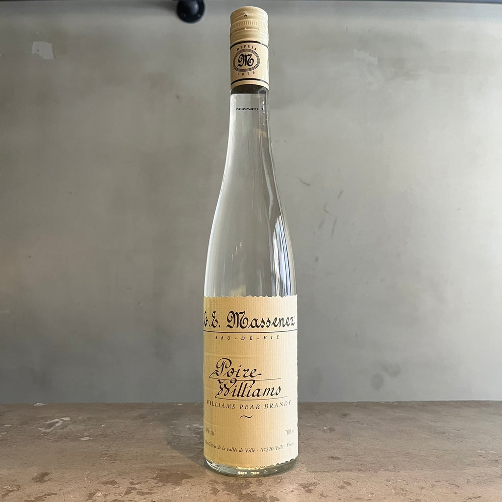 MASSENEZ EAU-DE-VIE POIRE WILLIAMS -マスネ オードヴィ ポワール ウィリアム-