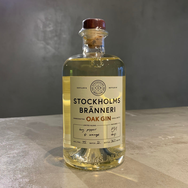 STOCKHOLMS BRANNERI OAK GIN-Stockholm BRANNERI OAK GIN-