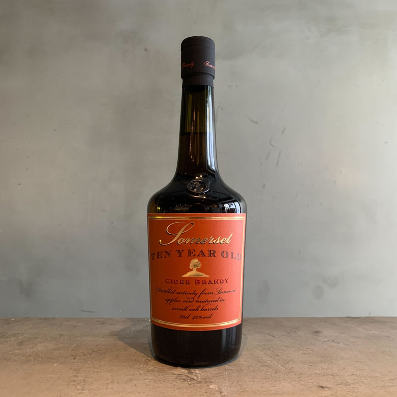 SOMERSET CIDER BRANDY TEN YEARS OLD-Somerset cider brandy 10 years-