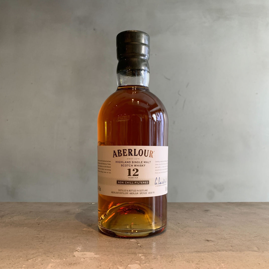 ABERLOUR 12 YEARS OLD NON CHILL-FILTERED-アベラワー 12年ノンチルフィルタード- – & SPIRITS