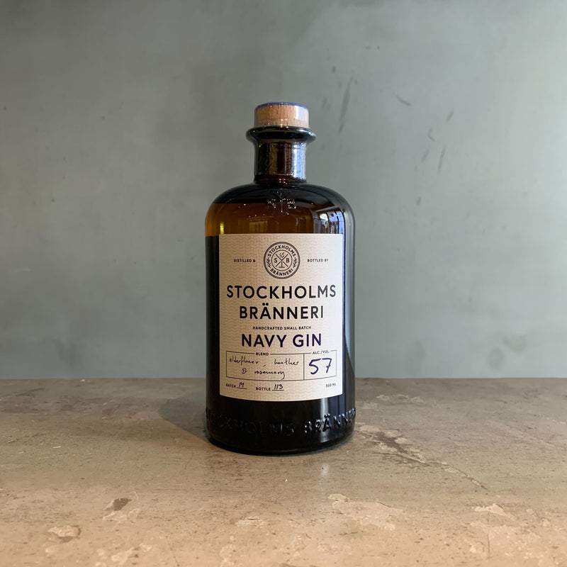 STOCKHOLMS BRANNERI NAVY GIN-Stockholm BRANNERI navy gin-