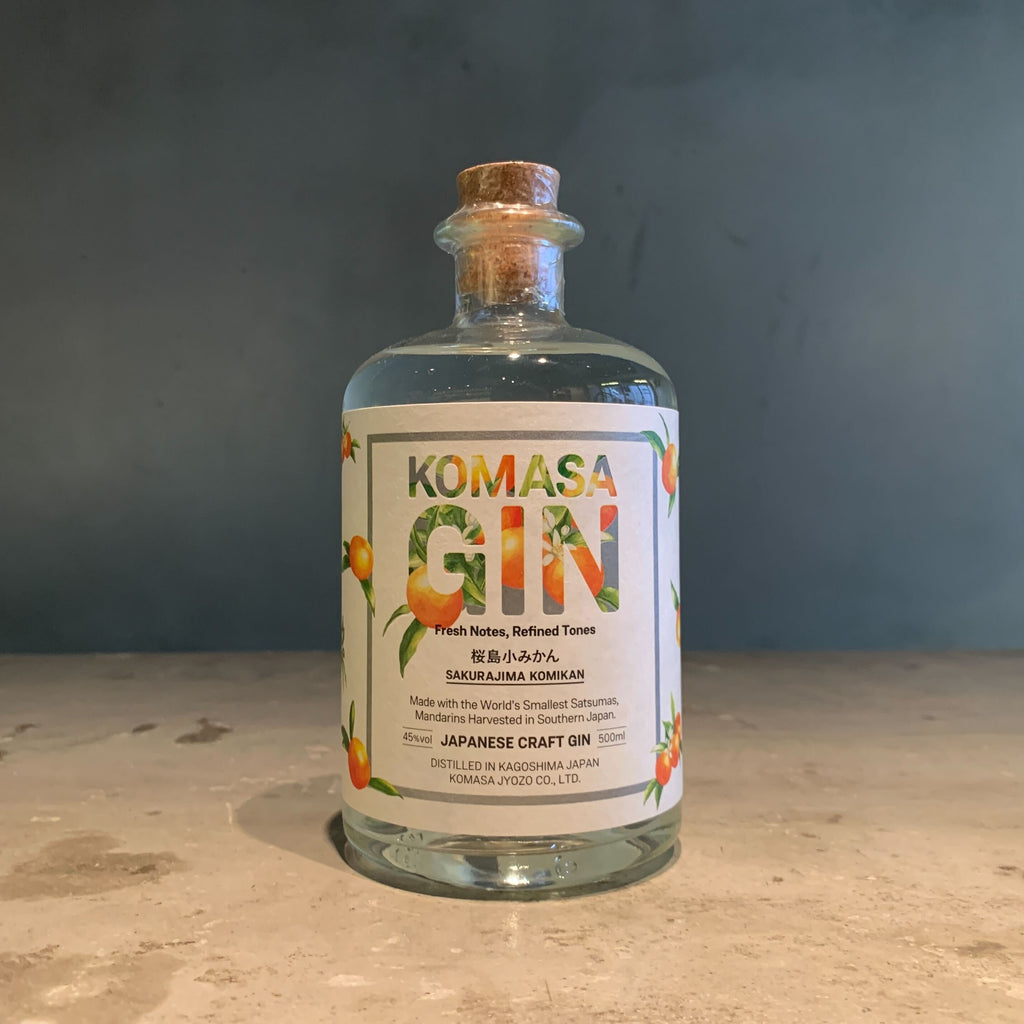 KOMASA GIN SAKURAJIMA KOMIKAN-コマサジン 桜島小みかん- – & SPIRITS