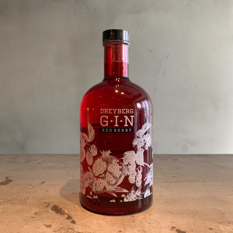 DREYBERG GIN RED BERRY-Dry Berg Red Berry Gin-